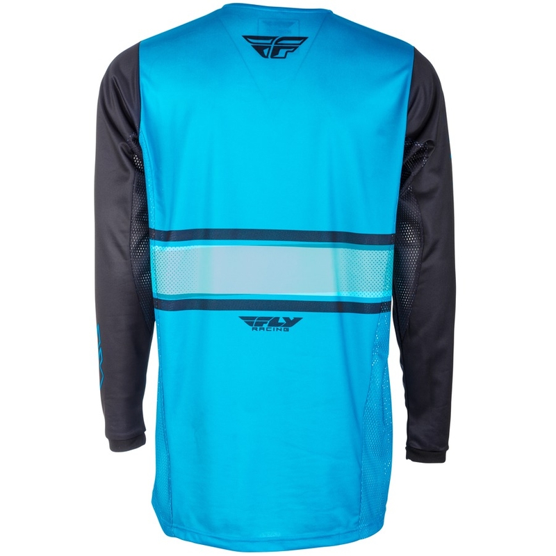 Tricou de motocros FLY Racing Kinetic ERA 2018 - SUA albastru-negru