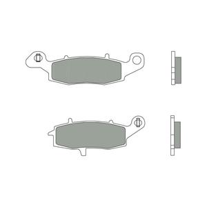 Placute de frana BREMBO 07KA15SP