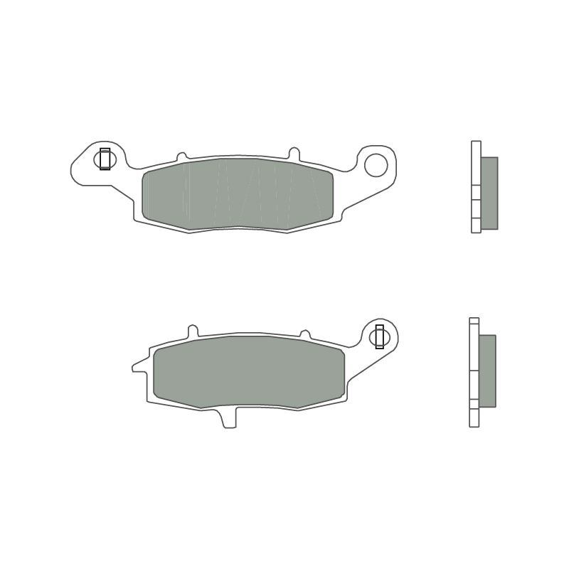 Placute de frana BREMBO