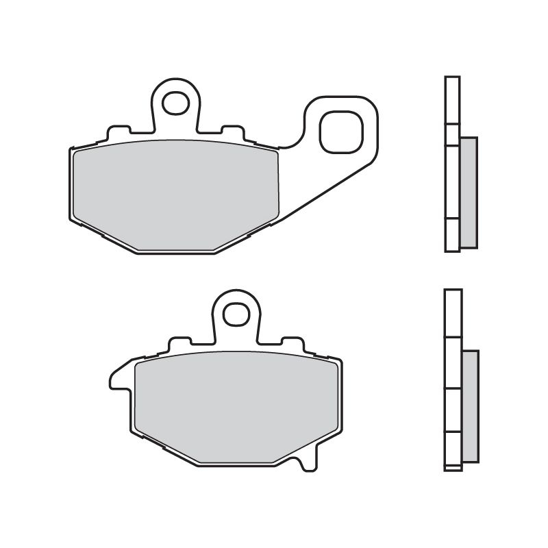 Placute de frana BREMBO