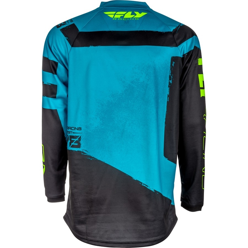 Tricou motocross FLY Racing F-16 2018 - SUA albastru-negru