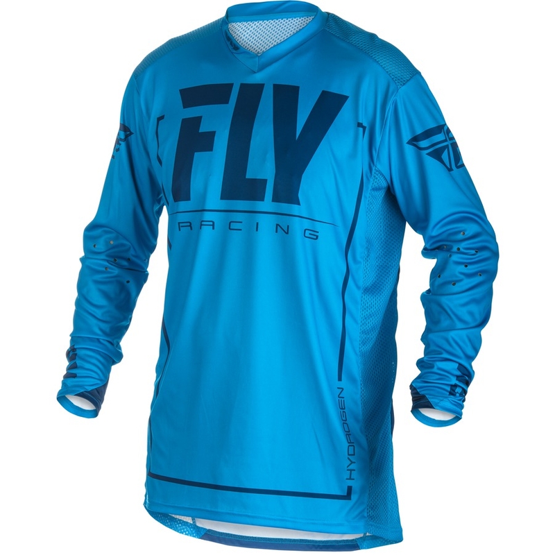 Tricou de motocros FLY Racing LITE 2018 - SUA albastru