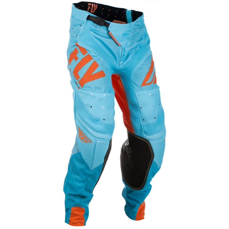 Pantaloni de motocross FLY Racing LITE 2018 - USA orange-blue