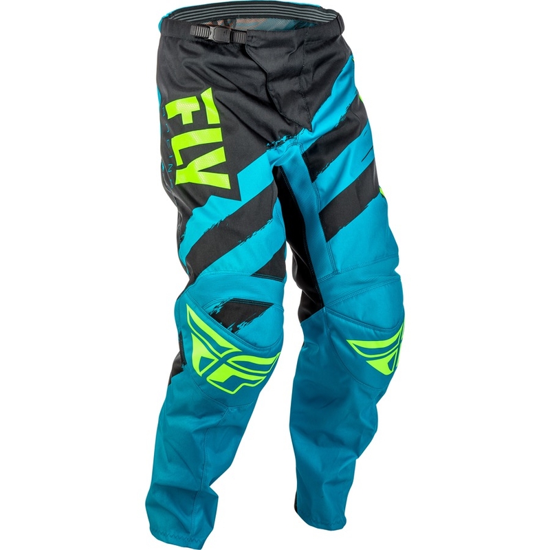 Pantaloni de motocross FLY Racing F-16 2018 - SUA albastru-negru lichidare