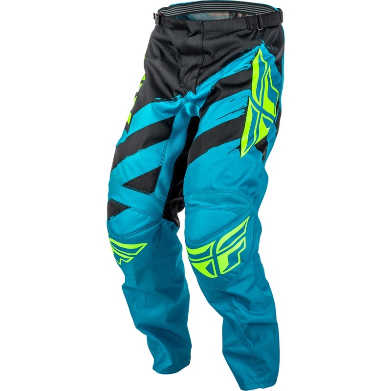Pantaloni de motocross FLY Racing F-16 2018 - SUA albastru-negru lichidare