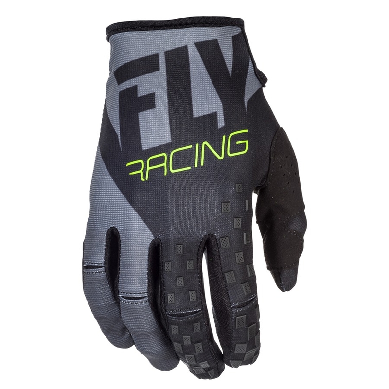 Mănuși de motocross FLY Racing Kinetic 2018 - USA negru-gri