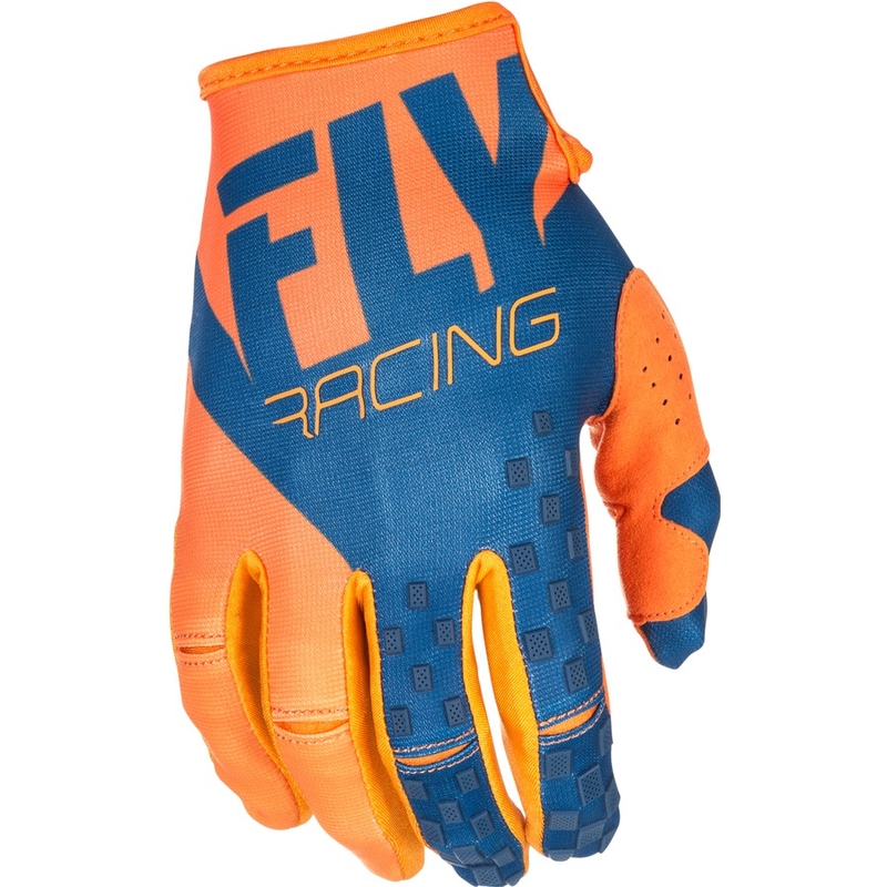 Mănuși de motocros FLY Racing Kinetic 2018 - USA orange-blue