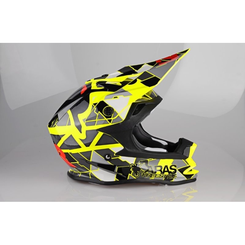 Cască de motocross pentru motocicleta Lazer OR-1 Aras Freestyle lichidare