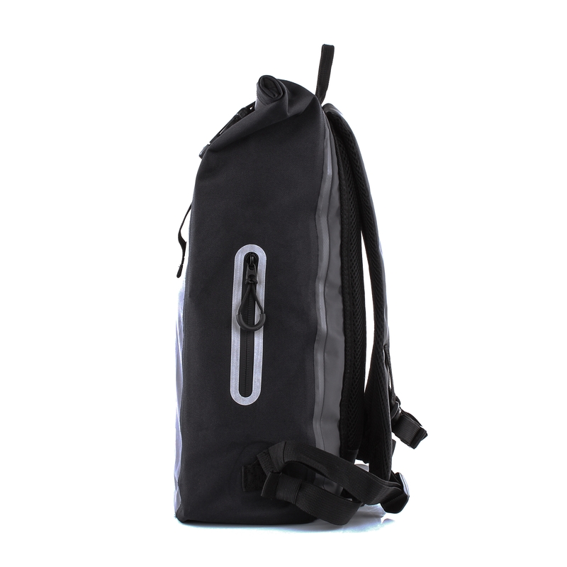 MotoZem rucsac impermeabil negru-gri