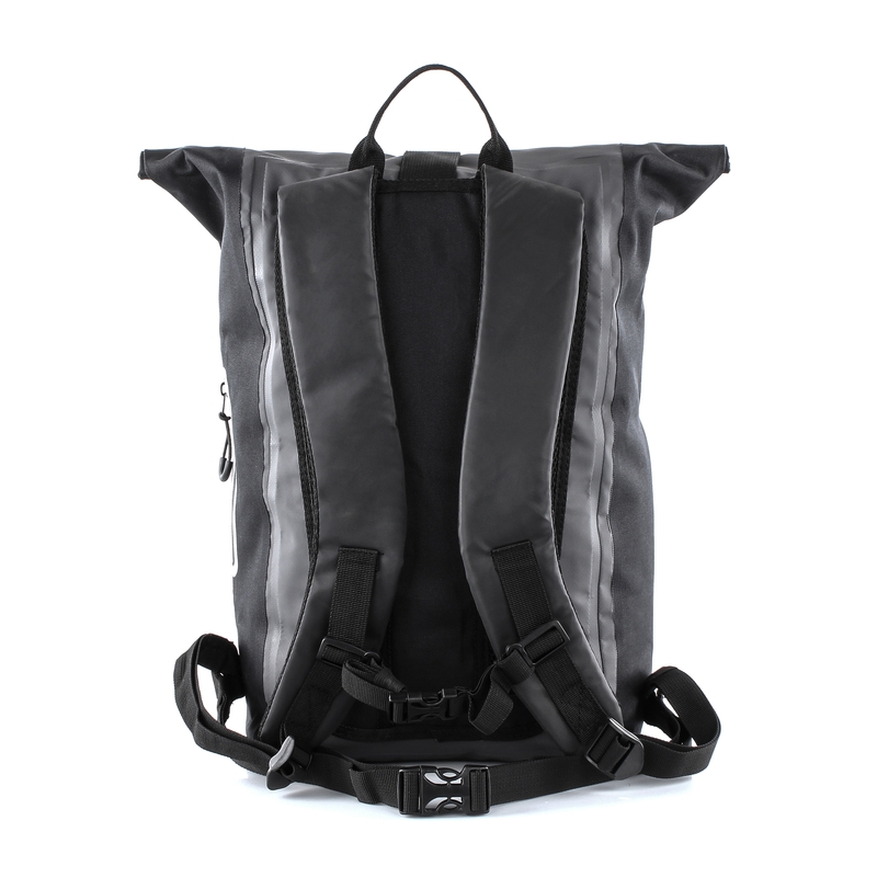 MotoZem rucsac impermeabil negru-gri