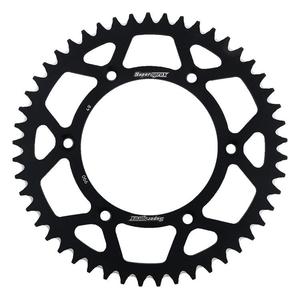 Rear ALU sprocket SUPERSPROX RAL-990:49-BLK Negru 49T, 520