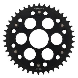 Rear sprocket SUPERSPROX STEALTH RST-755:42-BLK Negru 42T, 520