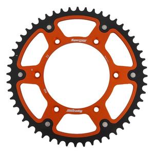 Rear sprocket SUPERSPROX STEALTH RST-990:52-ORG portocaliu 52T, 520