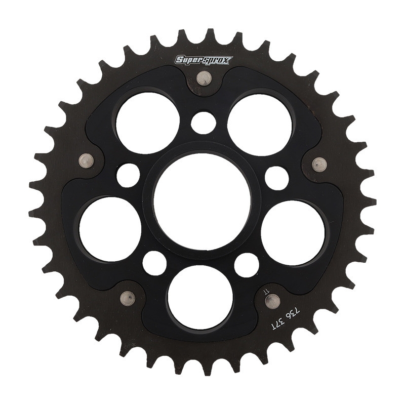 Foaie spate SUPERSPROX STEALTH Negru 37T, 520