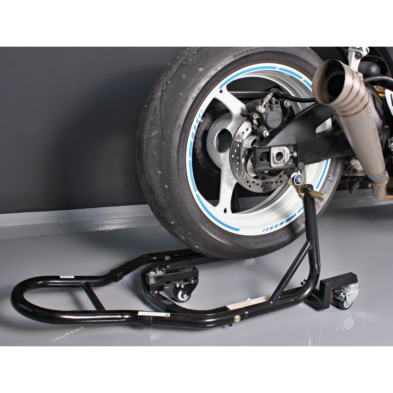 Mobile moto stand spate cu roți lichidare
