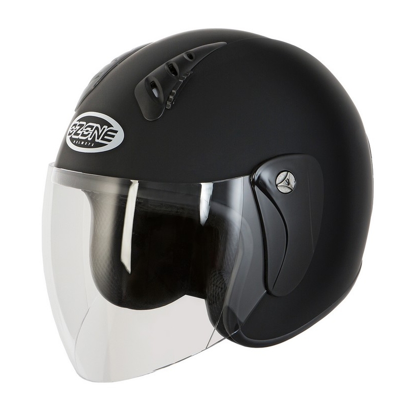 Cască de motocicletă deschisă Ozone HY-818 negru mat