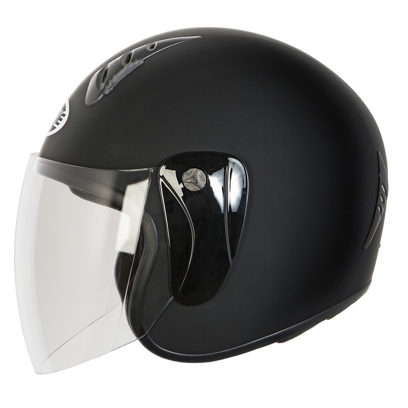 Cască de motocicletă deschisă Ozone HY-818 negru mat