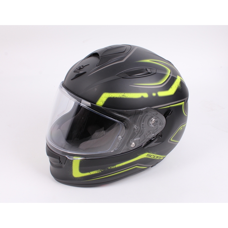 Casca Scorpion EXO-510 Air Radium negru-fluo galben lichidare