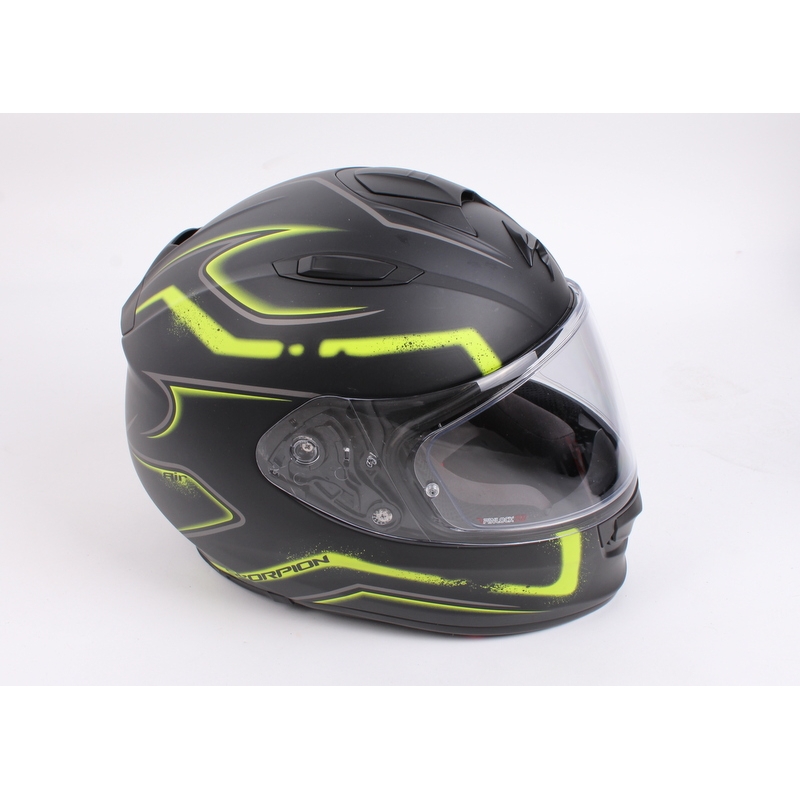 Casca Scorpion EXO-510 Air Radium negru-fluo galben lichidare