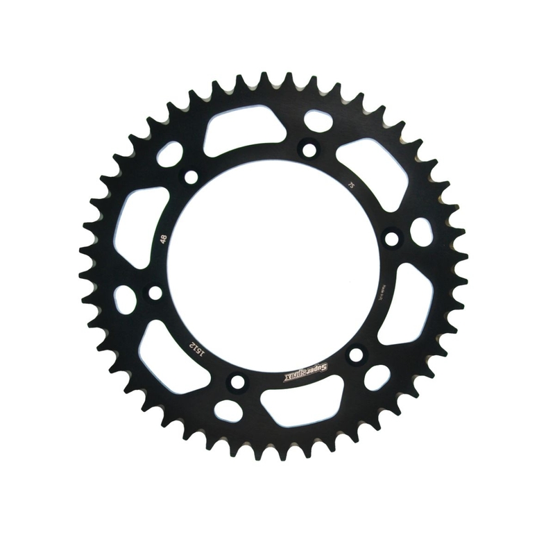 Rear ALU sprocket SUPERSPROX Negru 48T, 520 lichidare