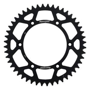 Rear ALU sprocket SUPERSPROX RAL-245:48-BLK Negru 48T, 520