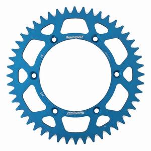 Rear ALU sprocket SUPERSPROX RAL-245:48-BLU Albastru 48T, 520