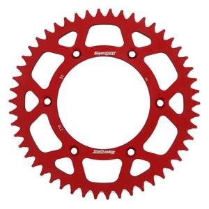 Rear ALU sprocket SUPERSPROX RAL-210:50-RED Rosu 50T, 520