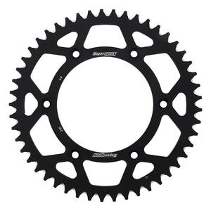 Rear ALU sprocket SUPERSPROX RAL-210:49-BLK Negru 49T, 520