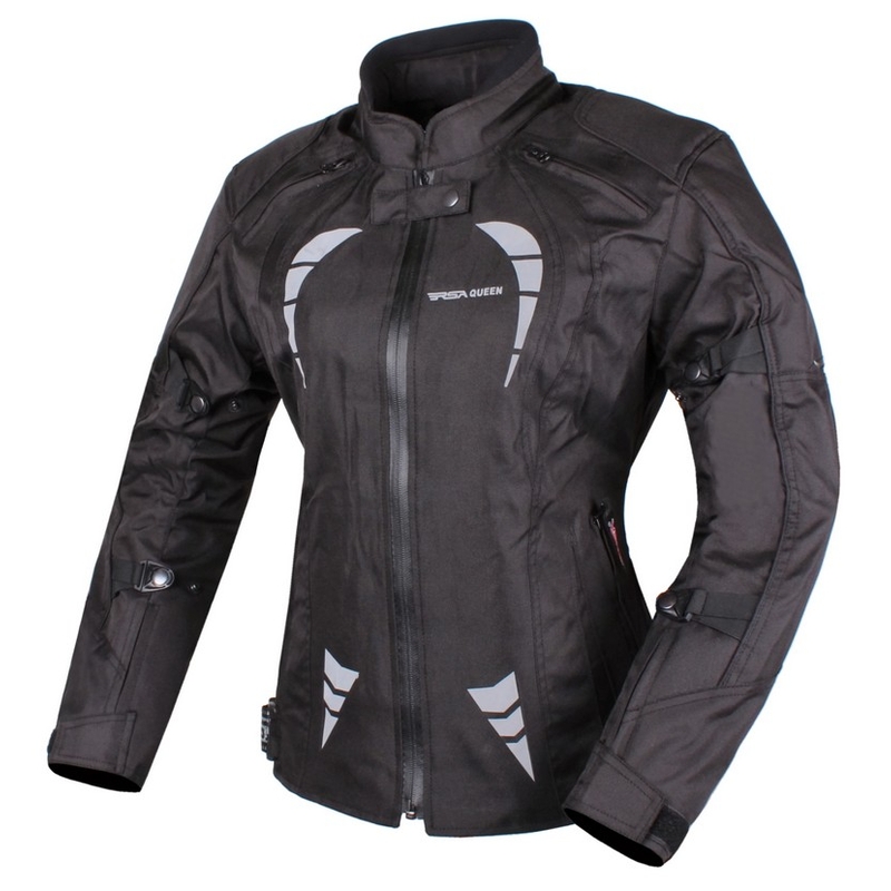 Costum de motocicletă pentru femei RSA Queen negru lichidare