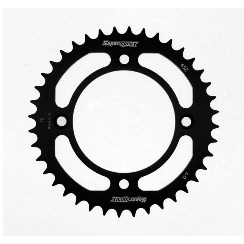 Foaie spate ALU SUPERSPROX Negru 40T, 415