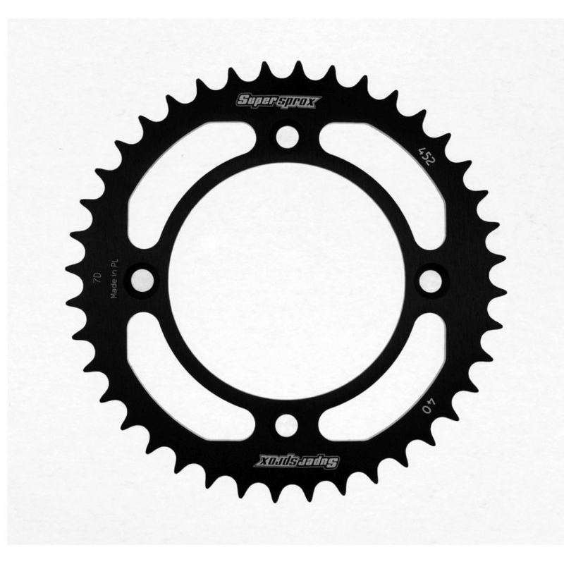 Foaie spate ALU SUPERSPROX Negru 41T, 415