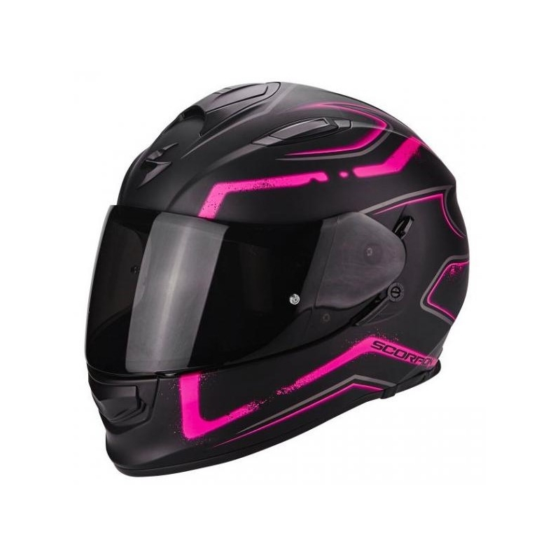 Cască Scorpion EXO-510 Air Radium negru și roz lichidare