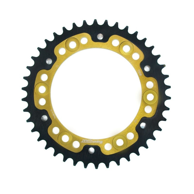 Rear sprocket SUPERSPROX STEALTH auriu 42T, 520
