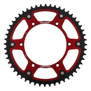 Rear sprocket SUPERSPROX STEALTH RST-1512:52-RED Rosu 52T, 520