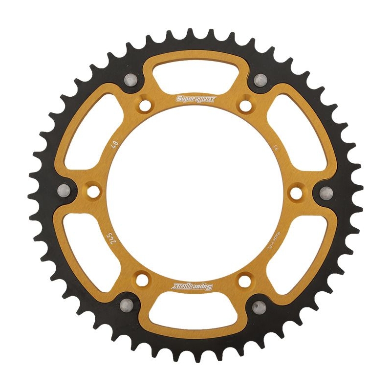 Rear sprocket SUPERSPROX STEALTH auriu 48T, 520