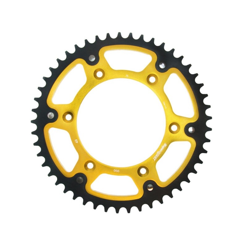 Rear sprocket SUPERSPROX STEALTH auriu 49T, 520
