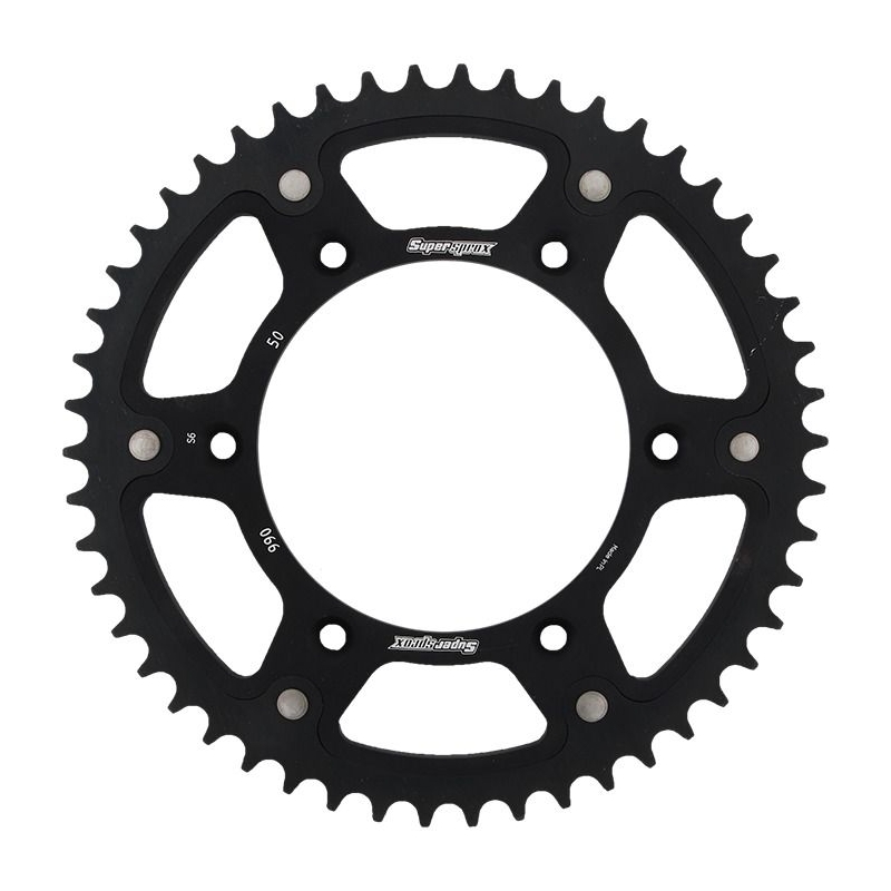 Rear sprocket SUPERSPROX STEALTH Negru 50T, 520
