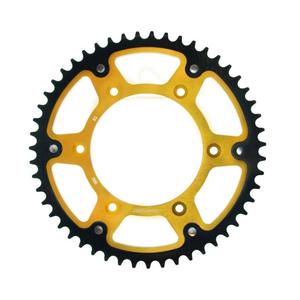 Rear sprocket SUPERSPROX STEALTH RST-990:51-GLD auriu 51T, 520