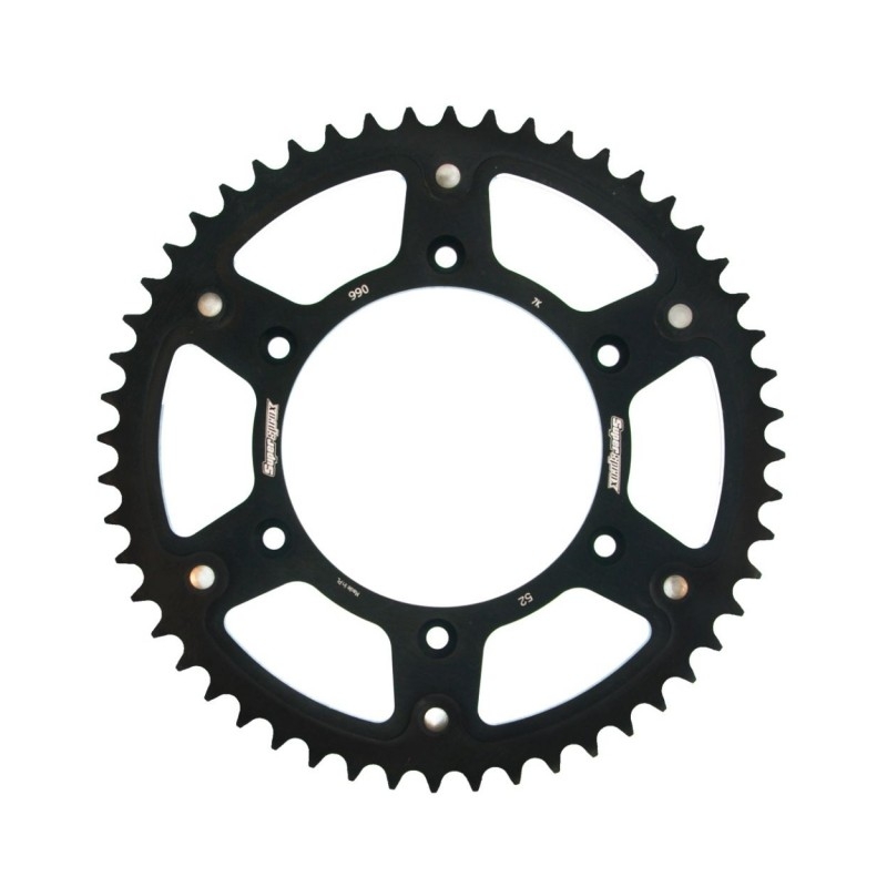 Rear sprocket SUPERSPROX STEALTH Negru 52T, 520