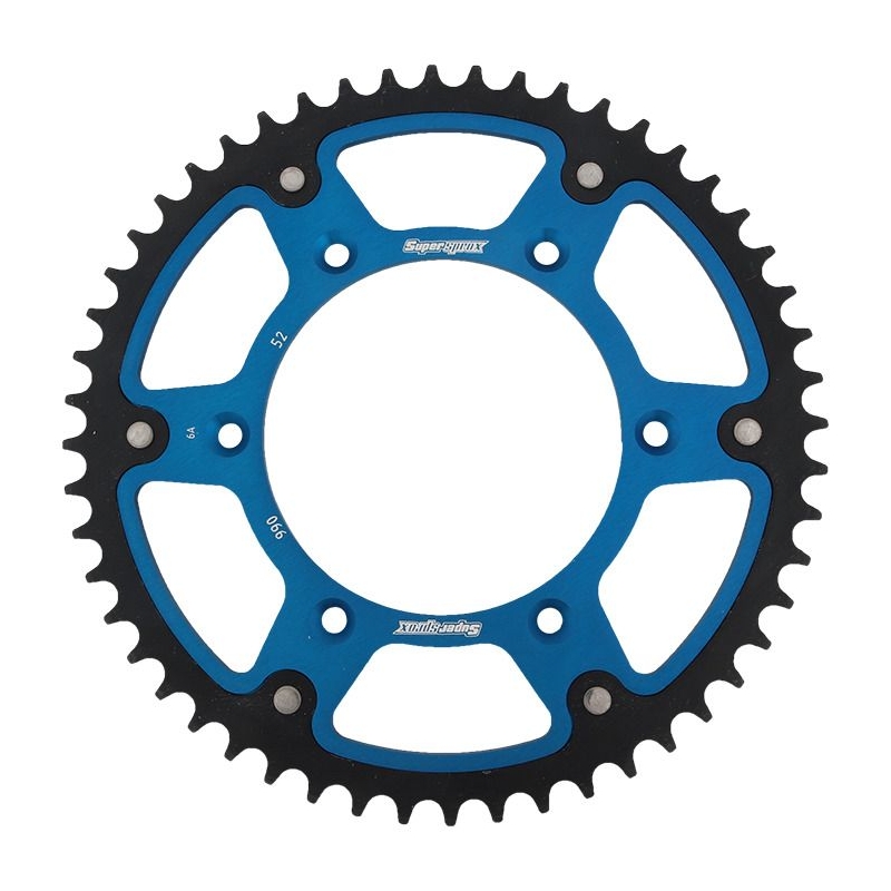 Rear sprocket SUPERSPROX STEALTH Albastru 52T, 520