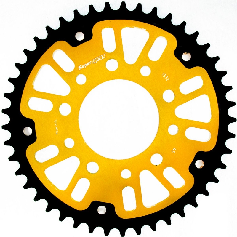 Rear sprocket SUPERSPROX STEALTH auriu 45T, 525