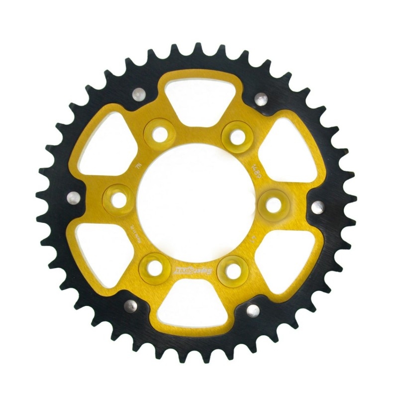Rear sprocket SUPERSPROX STEALTH auriu 41T, 525