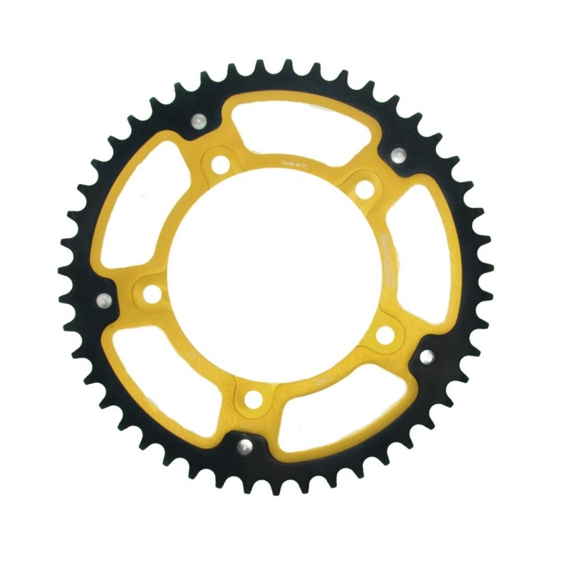 Rear sprocket SUPERSPROX STEALTH auriu 47T, 525