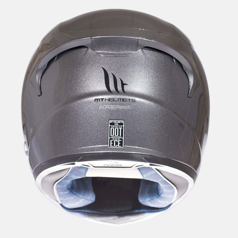 MT Kre SV Titanium Titanium cască de motocicletă integrală lichidare
