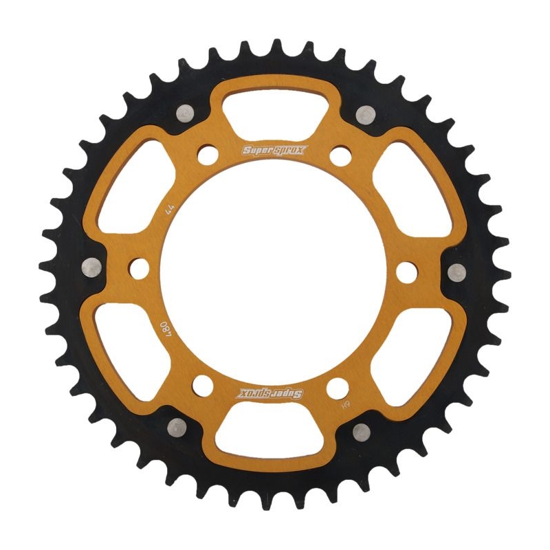Rear sprocket SUPERSPROX STEALTH auriu 44T, 525