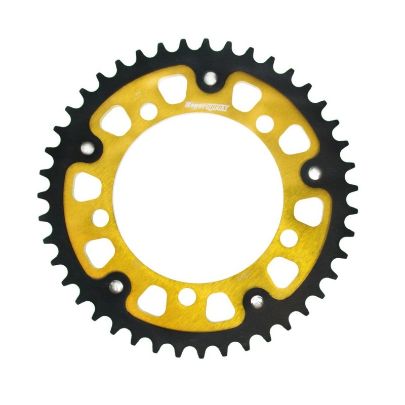 Rear sprocket SUPERSPROX STEALTH auriu 43T, 530