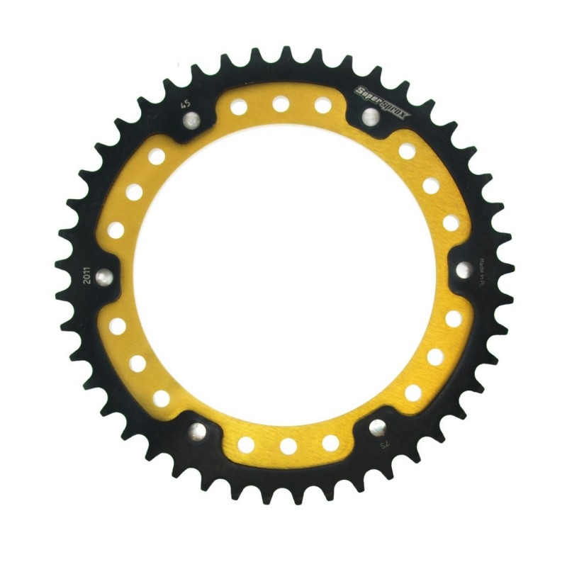 Rear sprocket SUPERSPROX STEALTH auriu 45T, 530