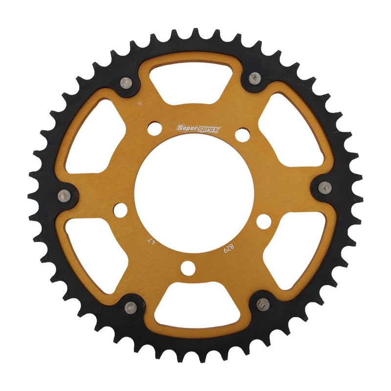 Rear sprocket SUPERSPROX STEALTH auriu 47T, 530