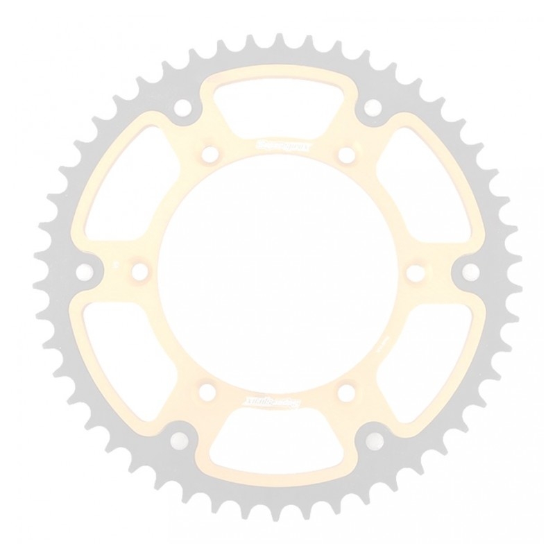 Foaie spate SUPERSPROX STEALTH auriu 46T, 520