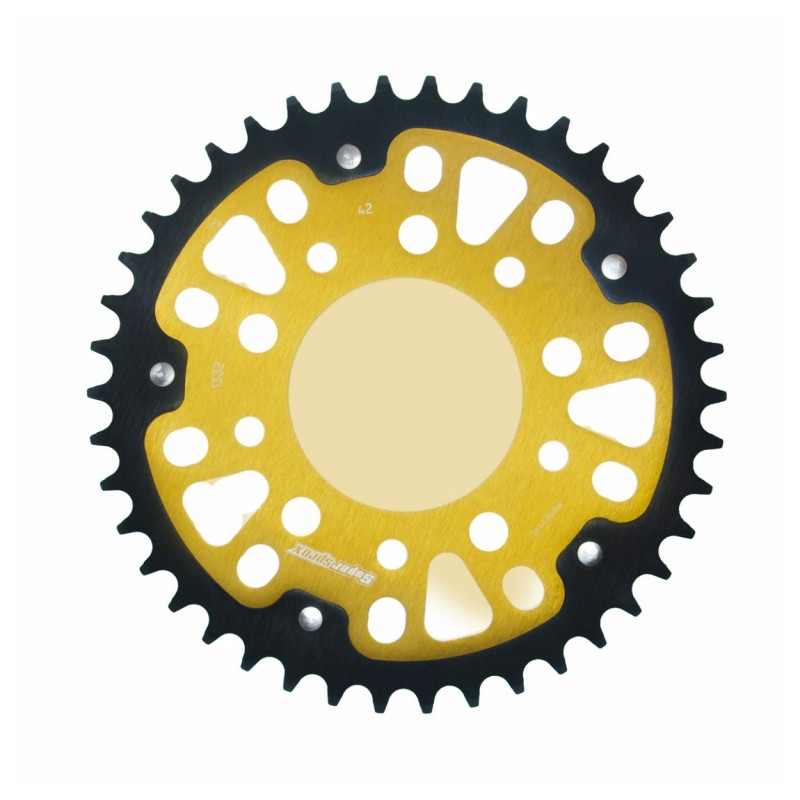 Foaie spate SUPERSPROX STEALTH auriu 42T, 525